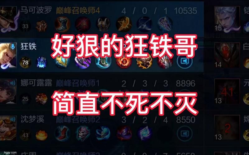 王者荣耀狂铁霸气上线最强出装完美揭秘战场称霸无敌