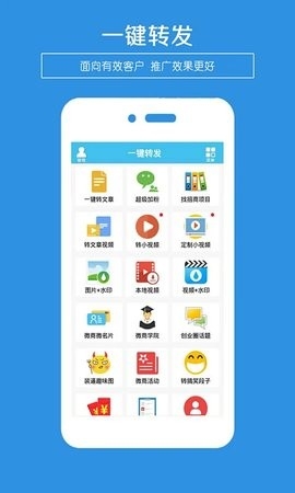  一键转发