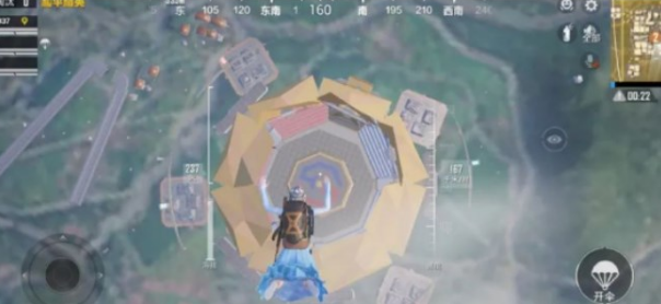 和平精英天空赛场八角笼在哪 天空赛场八角笼位置进入方法介绍