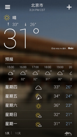 雅虎天气(Weather)中文版