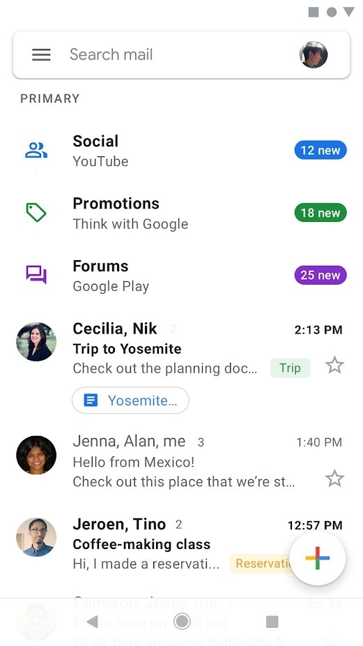 谷歌邮箱(Gmail)