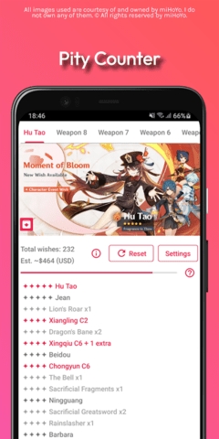 原神抽卡模拟器(WishSimulatorforGenshin)
