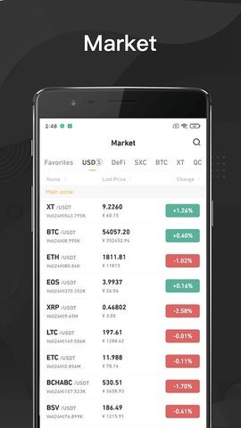 XT交易所安卓版v2.1
