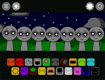 节奏盒子sprunki黑夜模组