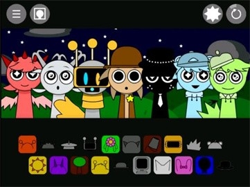 节奏盒子sprunki黑夜模组