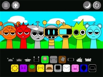 节奏盒子sprunki黑夜模组