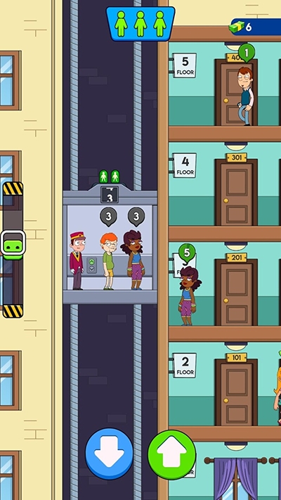 酒店电梯模拟器(Hotel Elevator)