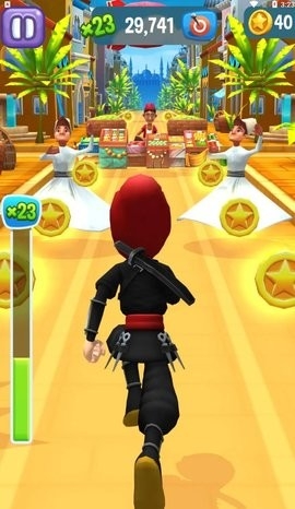 疯狂老奶奶跑酷