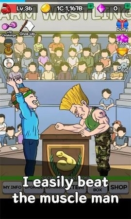 掰手腕大赛(Arm Wrestling Clicker)