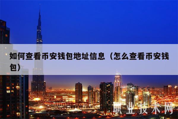 如何查看币安钱包地址信息（怎么查看币安钱包