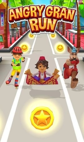 疯狂老奶奶跑酷中文版(Angry Gran Run)