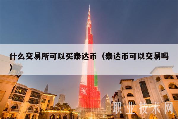 什么交易所可以买泰达币（泰达币可以交易吗