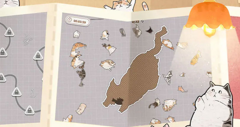 挤在一起的猫猫无限体力