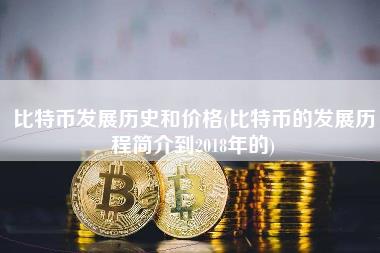 比特币发展历史和价格 - 比特币的发展历程简介到2018年的