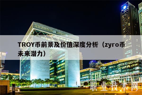 TROY币前景及价值深度分析（zyro币未来潜力