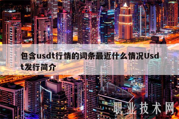 包含usdt行情的词条最近什么情况Usdt发行简介