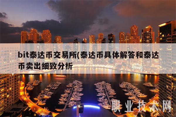 bit泰达币交易所 - 泰达币具体解答和泰达币卖出细致分析