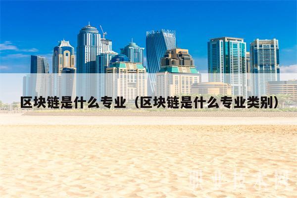 区块链是什么专业（区块链是什么专业类别