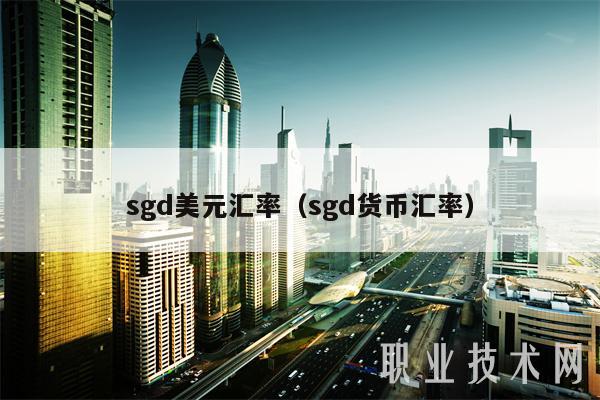 sgd美元汇率（sgd货币汇率