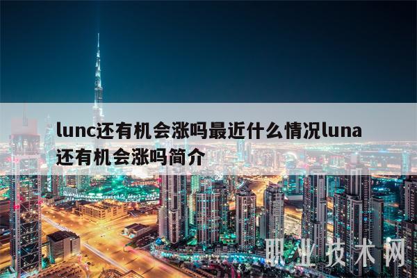 lunc还有机会涨吗最近什么情况luna还有机会涨吗简介