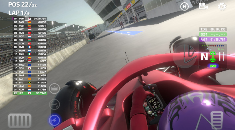 F1方程式赛车(Monoposto)
