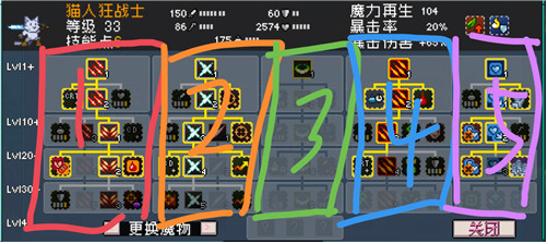 怪物乐土猫人狂战士如何加点攻略