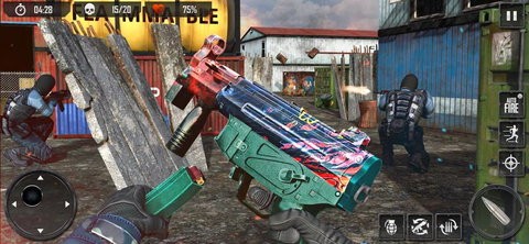 现代枪射击战争