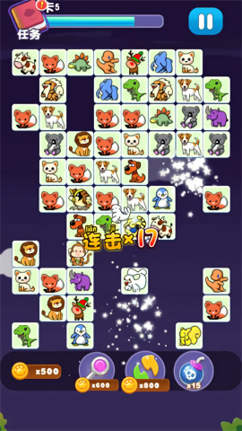 宠物连连消连连看游戏