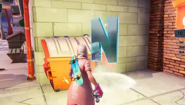 堡垒之夜ONFIRE字母在哪里 城镇之旅字母搜集攻略