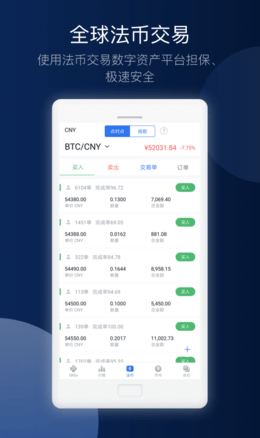 TabTrader比特币交易