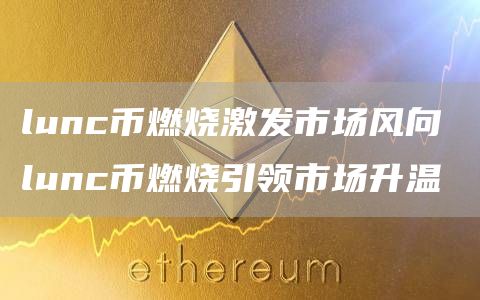 lunc币燃烧激发市场风向 lunc币燃烧引领市场升温