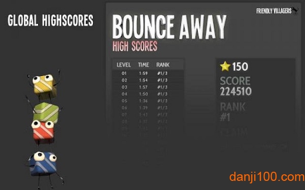 弹跳小球游戏(BounceAway)