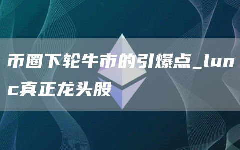 币圈下轮牛市的引爆点_lunc真正龙头股