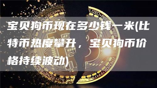宝贝狗币现在多少钱一米 - 比特币热度攀升，宝贝狗币价格持续波动