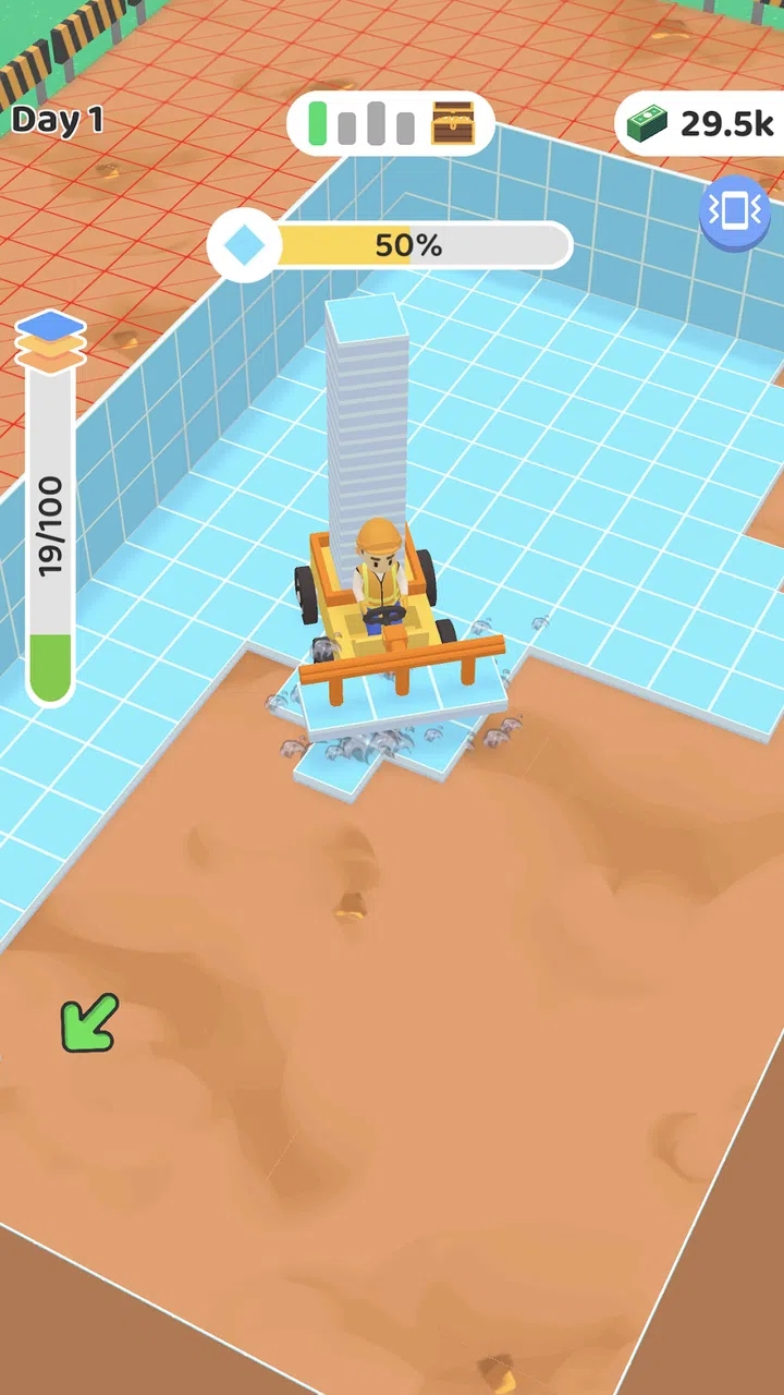 我铺地板贼溜无限金币版