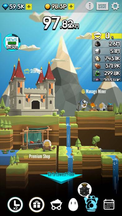 土地挖掘者无限矿物