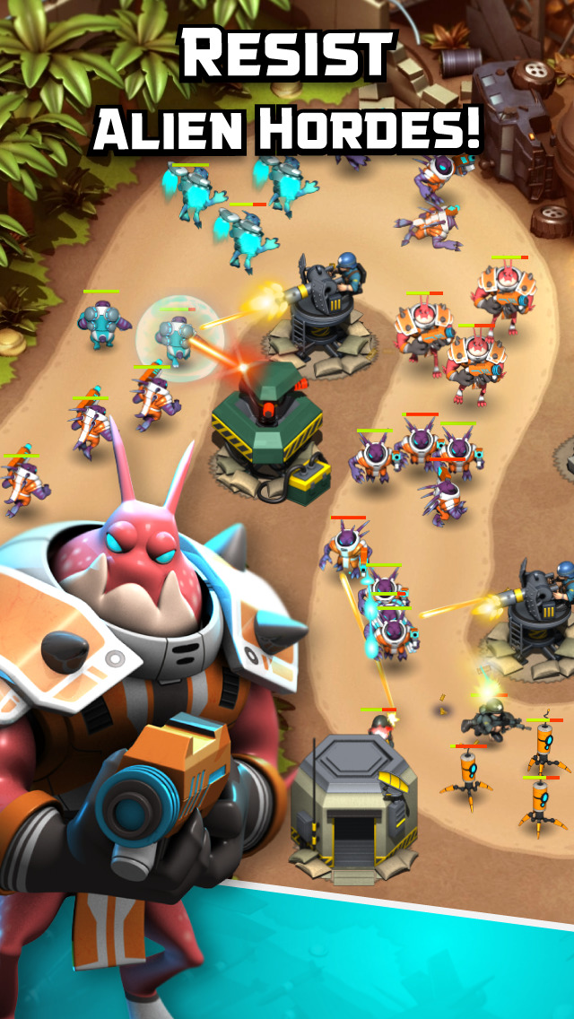 围剿外星客全英雄解锁版