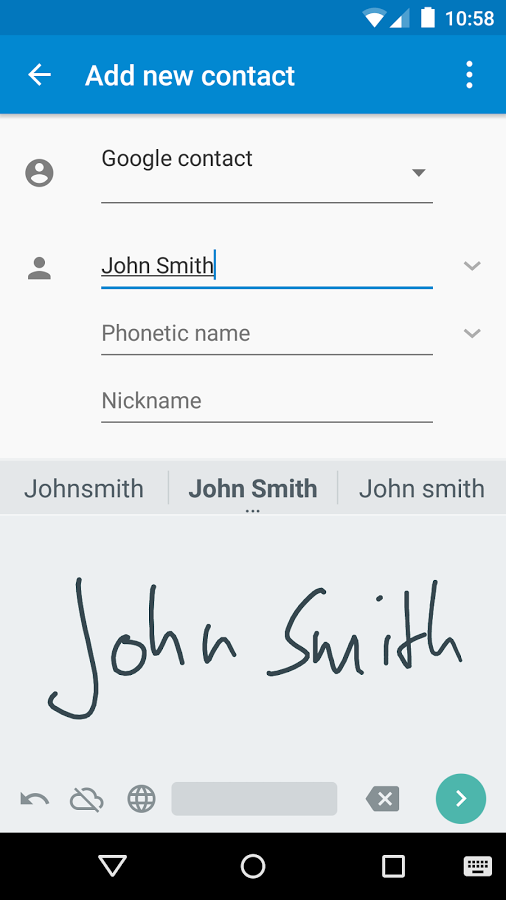 谷歌手写输入法手机版