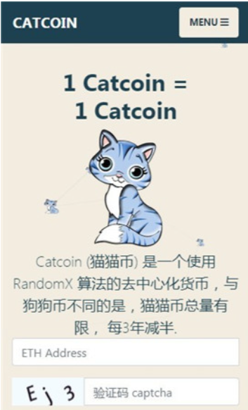 Catcoin猫猫币加密交易平台