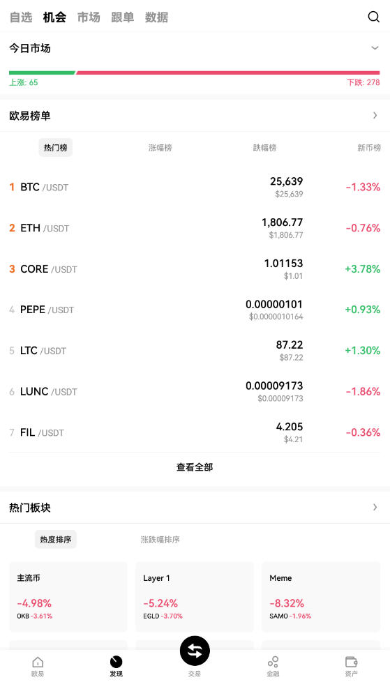 欧易交易所app官方版