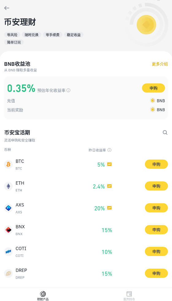 币安数字货币交易平台