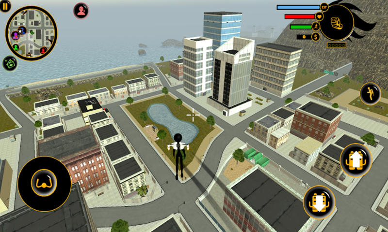 倒钩火柴人无限金币版