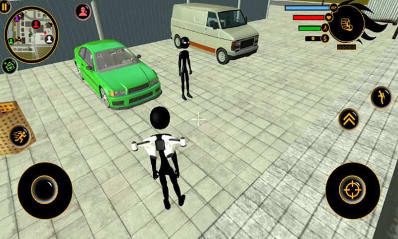 倒钩火柴人无限金币版