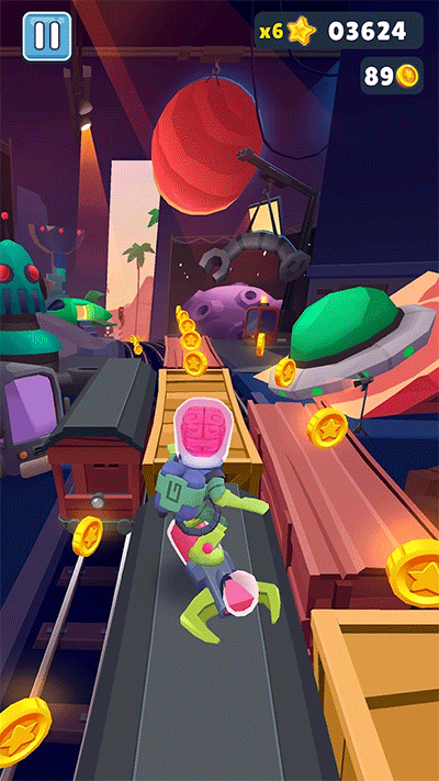 地铁跑酷游戏果盘版