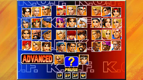 拳皇98游戏全人物解锁版