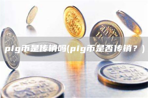 pig币是传销吗 - pig币是否传销？
