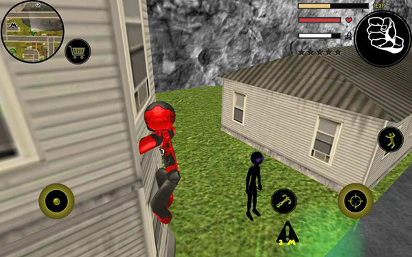 火柴人侠盗世界无限金币版中文版下载_火柴人侠盗世界内置修改器下载v2.1