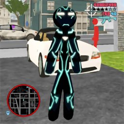 火柴人绳索霓虹英雄中文版