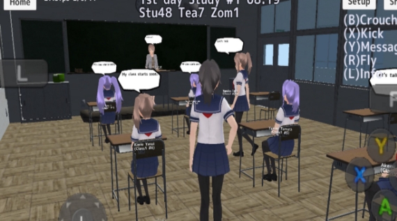 校园女孩模拟器游戏修改版