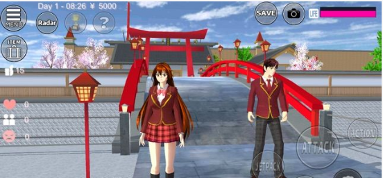 樱花校园模拟器英文版2022最新版